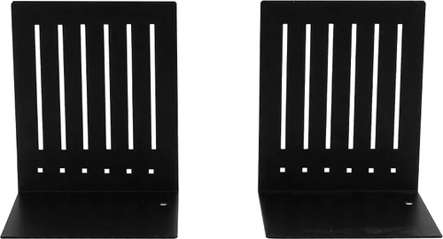 Vista 4 de Spectrum Diversified Sujetalibros rectangulares, grande, negro