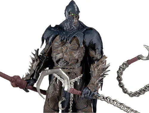 Vista 3 de McFarlane Toys Raven Spawn - Figura de acción de 7 pulgadas con accesorios