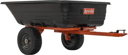 Vista 13 de Agri-Fab 45-0579 Carrito Volquete de Polietileno de 1,000 lb para Remolcar, 17 PIES CÚBICOS; Carrito/Remolque de Césped y Jardín para Cortadoras