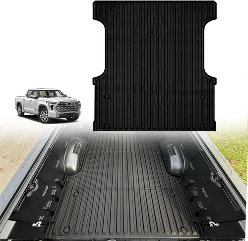 Vista 52 de TripleAliners - Tapete para caja de camioneta (de ejes) de 5 pies, encaje perfecto para pick-up de carga, accesorio de protección de vehículo