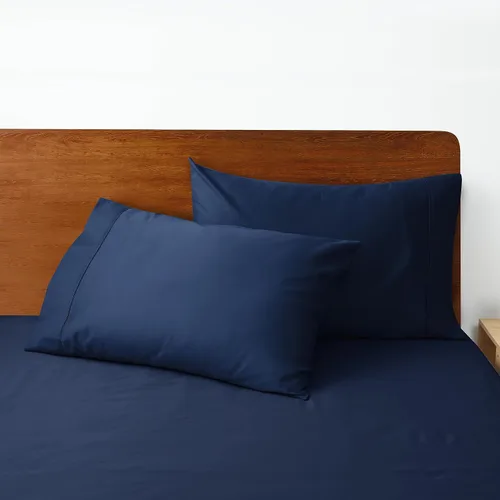 Vista 161 de Juego de 2 fundas de almohada 100% de algodón egipcio, fundas de almohada refrescantes de 400 hilos, fundas de almohada suaves y transpirables