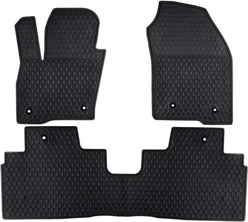 Vista 13 de Alfombrilla de goma para automóvil, ajuste personalizado para Ford Escape 2013, 2014, 2015, 2016, 2017, 2018, 2019, inodoro, lavable, resistente