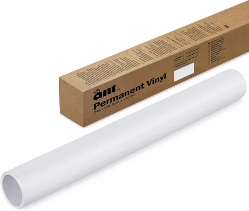 Vista 66 de ANT Melocotón, rollo de vinilo permanente de 24" x 4,5 m, rollo de vinilo adhesivo, para proyecto DIY, calcomanía, pegatina, compatible con Cricut