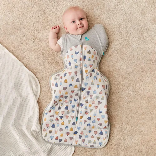 Vista 8 de Love to Dream Swaddle UP, Transition Bag Warm 2.5 TOG, Gently Help Baby Safely Transition from Being Swaddled to Arms Free
