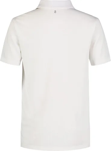 Vista 3 de IZOD Polo Performance Golf Grid de manga corta con cuello elástico para niños