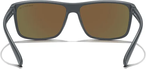 Vista 4 de MERRY'S Gafas de sol deportivas polarizadas rectangulares para hombres y mujeres, ciclismo, conducción, pesca, protección UV400, S8225