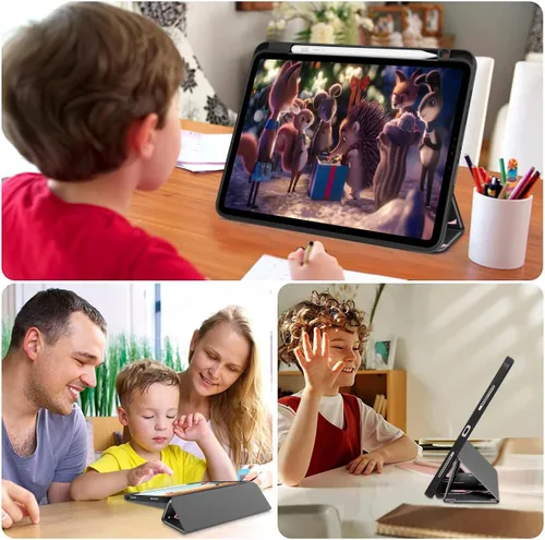 Vista 6 de May Chen Funda para iPad Pro de 11 pulgadas M2 de 4ª generación 2022, iPad Pro 11 de 3ª/2ª/1ª generación, Funda con cubierta trasera transparente a
