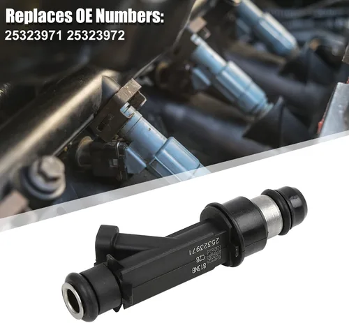Vista 2 de uxcell 6pcs 25323971 Inyector de combustible para Chevrolet Impala Venture para Buick Rendezvous 2002-2005 para Oldsmobile Alero Silhouette