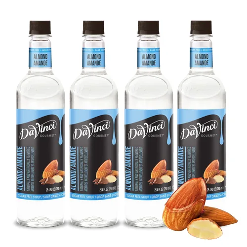 Vista 87 de DaVinci Gourmet - Jarabe de nueces de macadamia sin azúcar, 25.4 onzas líquidas (paquete de 4)