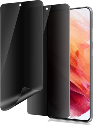 Vista 10 de Protector de pantalla de privacidad para Galaxy Note 8, película flexible autoreparable con cobertura adhesiva completa, compatible con fundas