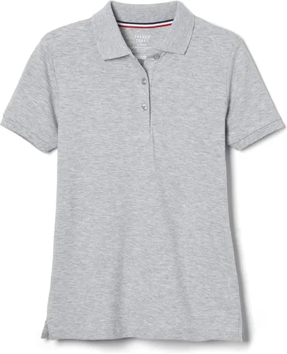 Vista 7 de French Toast Women's Juniors' Short Sleeve Stretch Pique Polo Shirt