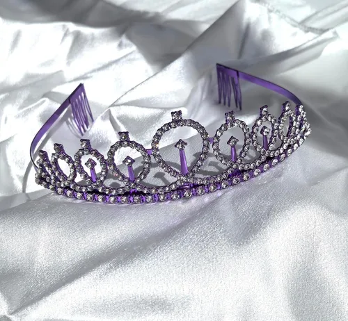 Vista 3 de Coronas de cumpleaños para mujer It's My 5th Sash and Tiara Corona de cumpleaños para mujeres, decoraciones de fiesta
