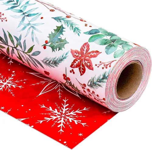 Vista 9 de Papel de regalo iridiscente metálico - 17 pulgadas x 33 pies - Patrón holográfico iridiscente rosa femenino para niñas, papel de regalo de hadas