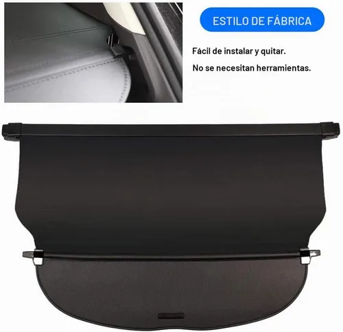 Vista 2 de Funda de carga para Honda CR-V CRV Accesorios 2017 2018 2019 2020 2021 2022 Funda protectora trasera para maletero