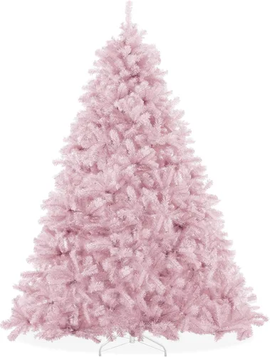 Vista 10 de Árbol de Navidad artificial Casafield de abeto negro de 6 pies con soporte de metal resistente
