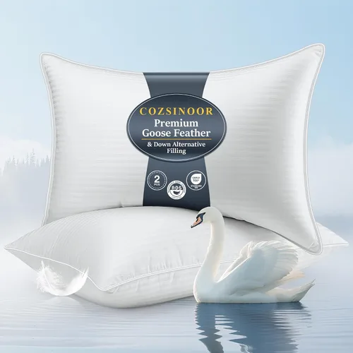 Vista 8 de COZSINOOR Bed Pillows for Sleeping Queen Size Set of 2 for Side Sleeper