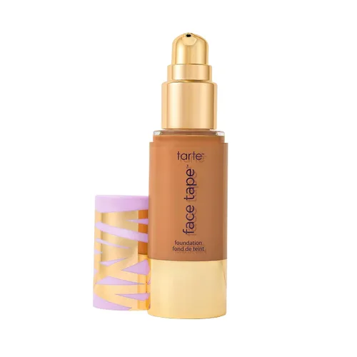 Vista 21 de tarte base de maquillaje face tape – Base de cobertura completa con acabado mate con Snow Mushroom y ácido hialurónico para hidratación, resistente