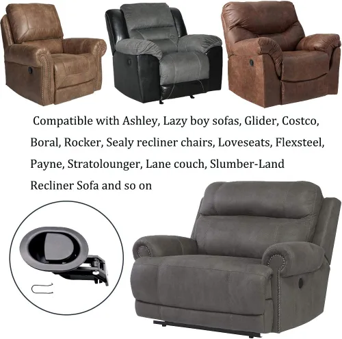 Vista 6 de ttmagic Piezas de repuesto universales de metal resistente para sofá reclinable, se adapta a Ashley, Lazy Boy y la mayoría de las marcas