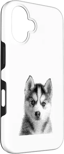 Vista 3 de Cute Siberian Husky for Dog Mom and Paw Parents Case for iPhone 16
