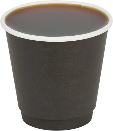 Vista 13 de Restaurantware Tazas de café de papel de 4 onzas, 25 tazas de papel desechables de doble pared, a prueba de fugas, reciclables, tazas calientes