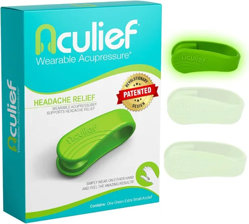 Vista 13 de Aculief Soporte de Acupresión Natural Portátil - Gestión Específica de Tensión y Herramienta de Acupresión - Comodidad Discreta Para Llevar - Ajuste