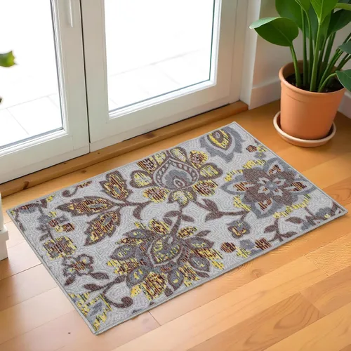 Vista 2 de Superior 's Designer - Alfombra antideslizante Jezabel de alta calidad, impresa digitalmente de alta calidad, bajo mantenimiento, asequible y a