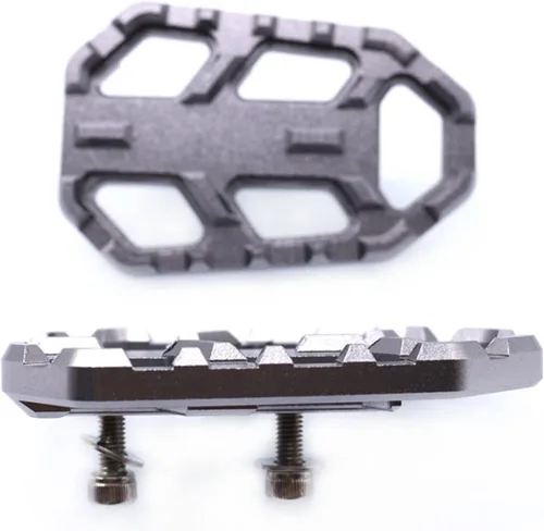 Vista 4 de Pedal de motocicleta para Kawasaki Versys 650 2015-2018 2016 2017 para Versys X300 2017-2018 (color plata)