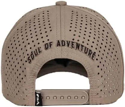 Vista 2 de S A Sombrero de rendimiento Snapback Gorra de béisbol resistente al agua con banda interior para el sudor Unisex by Co.