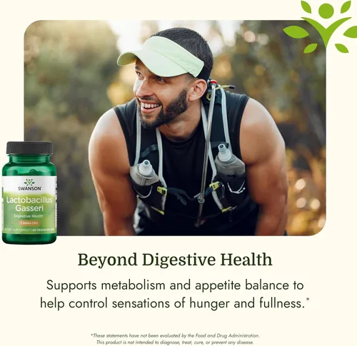 Vista 5 de Swanson Lactobacillus Gasseri 3 millones de UFC, 60 cápsulas Drcaps vegetarianas.