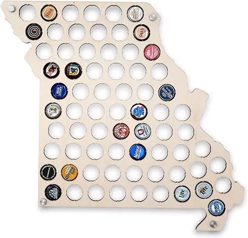 Vista 28 de Torched Tapa de cerveza Mapa Alabama, Estados Unidos tapa de cerveza titular decoración de pared, regalo para amantes de la cerveza para hombres