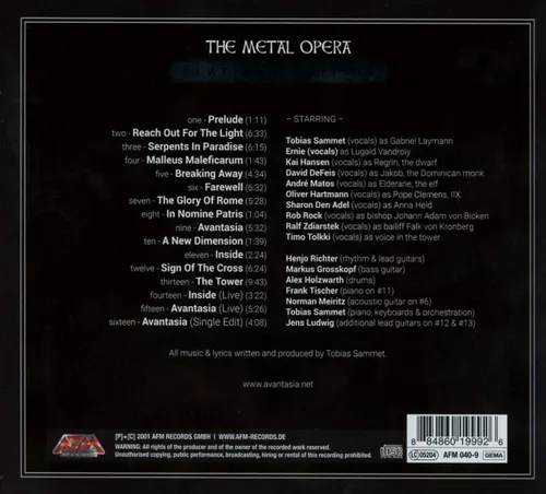 Vista 2 de The Metal Opera Pt I