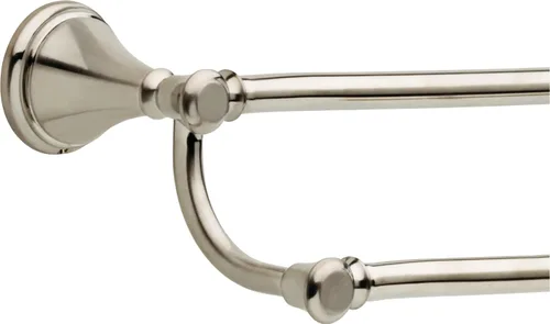 Vista 2 de Delta Faucet Cassidy Barra para toallas doble de 24 pulgadas, 79725-SS Inoxidable