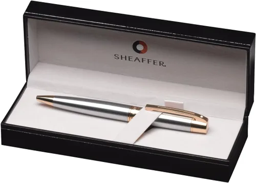 Vista 2 de Sheaffer 100. Pluma de punta estilográfica media de níquel.