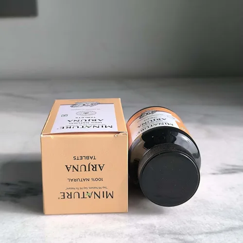 Vista 7 de Tabletas Arjuna de mi Nature -90 Tabletas, 1000mg Suministro para 45 días Tableta de Arjuna 100% natural Corteza de Arjun Saraca Indica