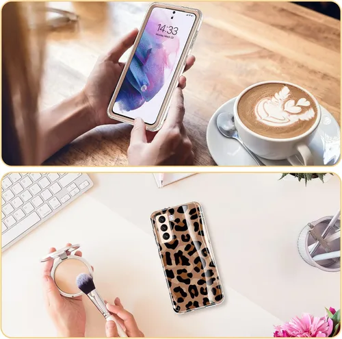 Vista 6 de ESDOT - Funda para iPhone 11 Pro Max, con protector de pantalla integrado, funda de grado militar con diseño de moda para mujeres y niñas, funda