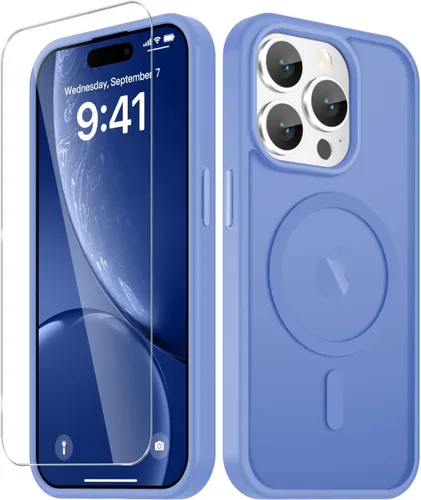 Vista 861 de Funda para Google Pixel 10 Pro XL, cubierta magnética mate, color negro Fit for MagSafe, Screen Protector included, Shockproof Military Grade