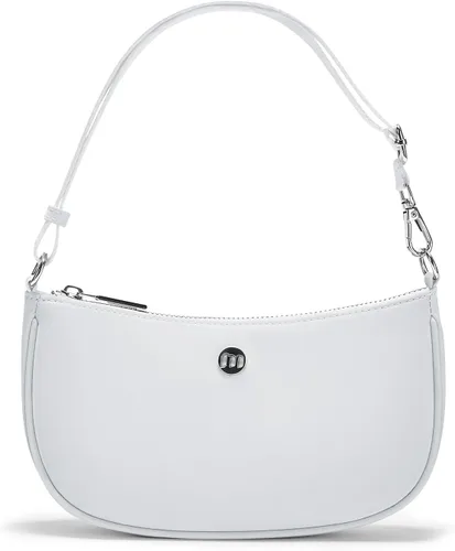 Vista 8 de Bolso de hombro para mujer, bolsos con correa ajustable para las axilas, mini monederos de embrague, bolsos de media luna de moda, 1L