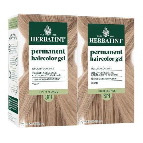 Vista 42 de Herbatint Tinte Permanente para el Cabello para Mujeres - 10C Rubio Sueco - Para Hasta un 100% de Cobertura de Canas Resistentes - Sin Amoníaco, Sin