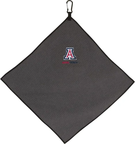 Vista 40 de Team Effort Collegiate - Toalla de microfibra gris de 15" x 15