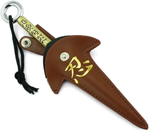 Vista 3 de DBKJ 709 pulgadas Anime Kakashi Namikaze Minato Kunai Cosplay Espada Figura de acción Espada Arma Colección Regalo Simulación Ninja Kunai Niños