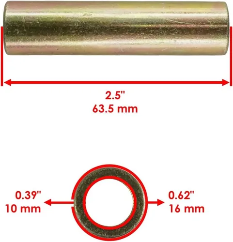 Vista 6 de Caltric Kit de bujes de brazo de control inferior trasero compatible con Polaris Scrambler XP 1000 2014-2022