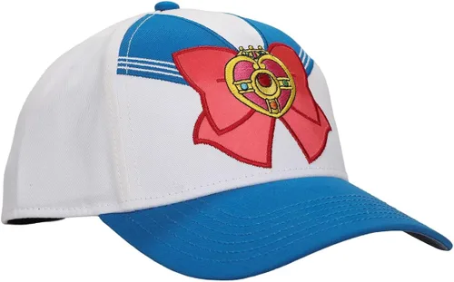 Vista 4 de Sailor Moon Sailor Scout Cosplay - Gorra de béisbol blanca