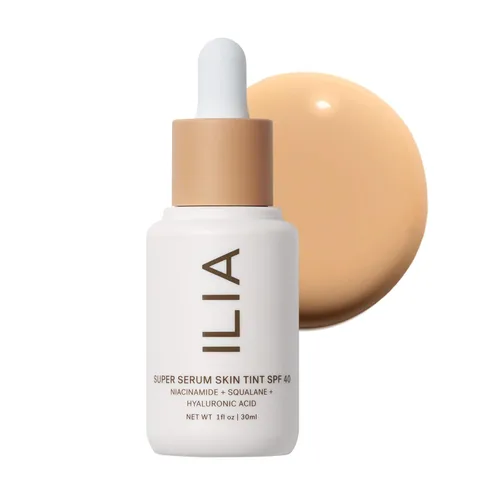 Vista 13 de ILIA - Tinte de piel Super Serum SPF 40 Sin comedogénesis, vegano, ligero para ayudar contra la luz azul, + contaminación mientras hidrata, Balos