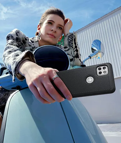 Vista 8 de BNIUT Funda para Motorola One 5G Ace (One 5G UW Ace): Funda Protectora de Doble Capa de Servicio Pesado para Teléfono Celular a Prueba de Golpes