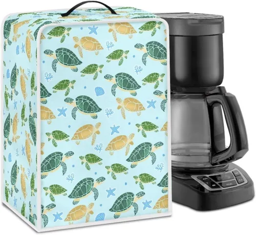 Vista 36 de Cubiertas antipolvo para máquina de café cruzado con bandera estadounidense, para mezclador, máquina de jugo, mantiene la cocina y la oficina