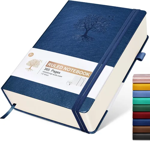 Vista 38 de Ansopu Cuaderno de puntos, 360 páginas numeradas, cuadrícula de puntos, de 8.5 x 11 pulgadas, papel de punto de 3.53 oz/m², tapa dura gruesa