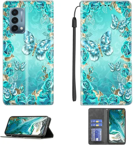 Vista 12 de jioeuinly ATT Motivate 2 - Funda compatible con ATT Motivate 2, funda con soporte abatible y cierre magnético DJS