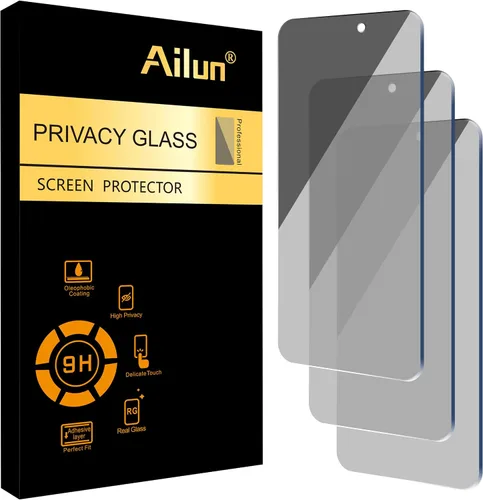 Vista 13 de Ailun - Protector de pantalla de privacidad para iPhone 11 Pro Max/iPhone XS Max [6,5 pulgadas], 2 unidades, antiespía, apto para usar con funda