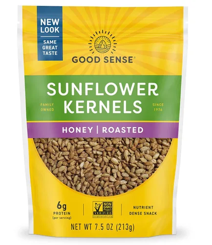 Vista 4 de Good Sense Chipotle - Nueces de girasol, bolsas de 7 onzas (paquete de 12)