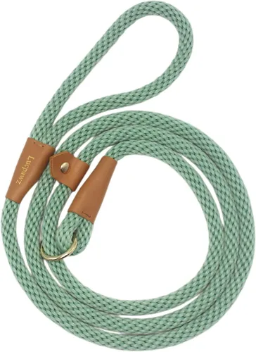 Vista 7 de Correa antideslizante para mascotas, correas deslizantes de 6 pies para perros, combo de collar de plomo para perros